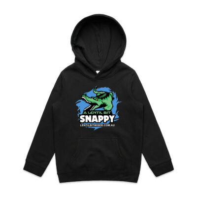 Kids Supply Hood_White Text_Back_Snappy Thumbnail
