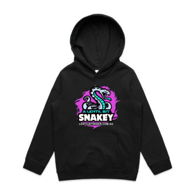 Kids Supply Hood_White Text_Back_Snakey Thumbnail