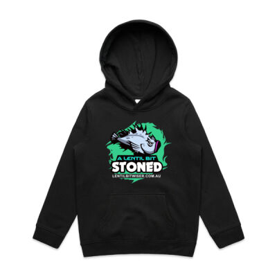 Kids Supply Hood_White Text_Back_Stoned Thumbnail