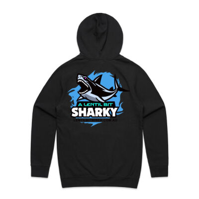 Mens Hoodie_White Text_Back_Shark Thumbnail