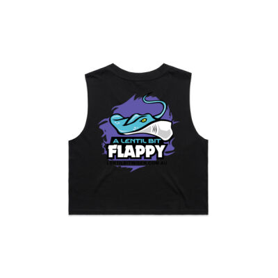 Womens Crop Tank - Flappy (US LOGO) Thumbnail