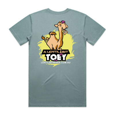 Mens Staple Tee_Black Text_Back_Stoned 3 Thumbnail