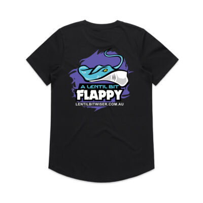 Black flappy - shallow scoop Thumbnail